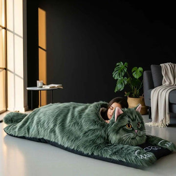 2026 Latest Fluffy Cat Sleeping Bags | Cozy, Cute & Purr-fectly Designed