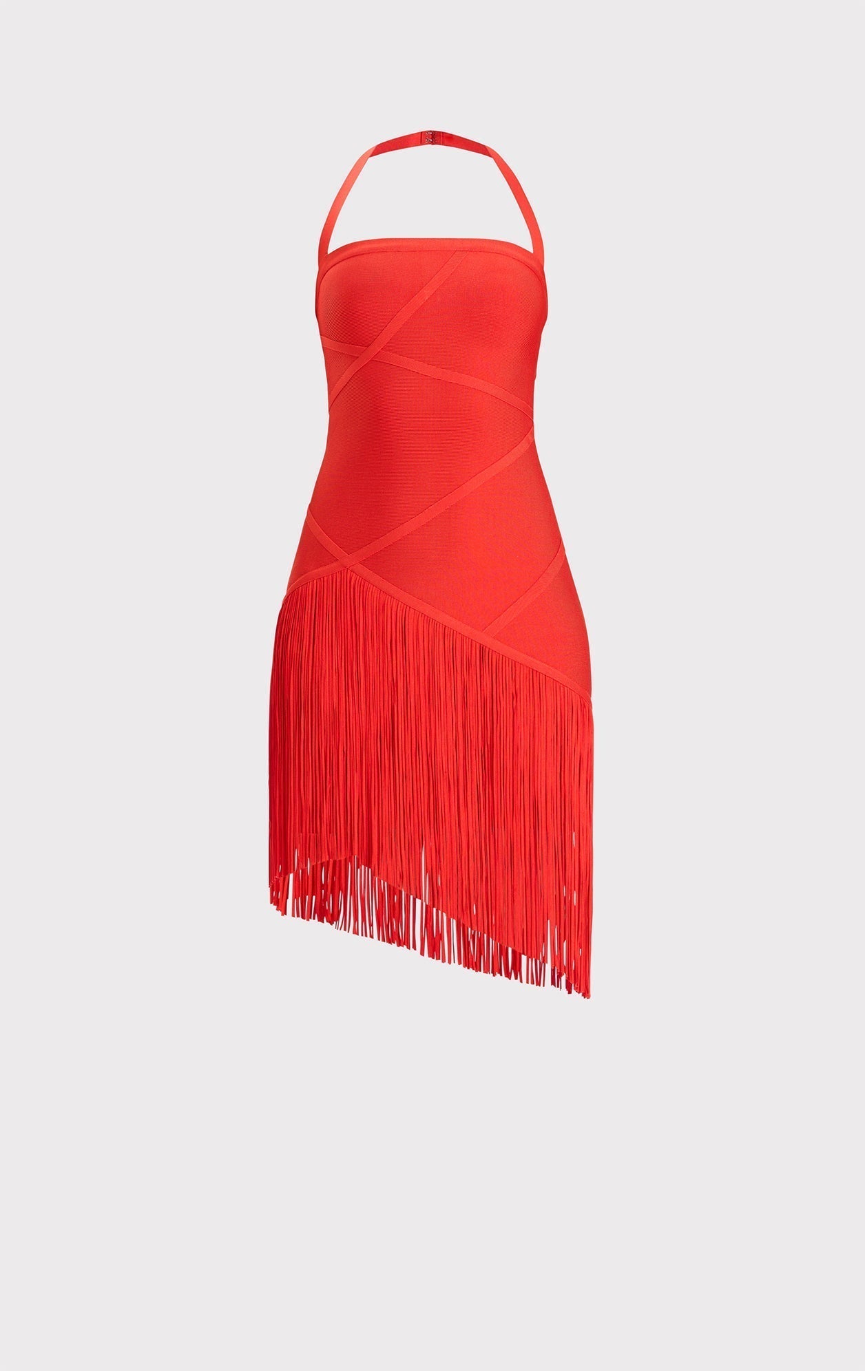 Asymmetric Bandage Mini Dress